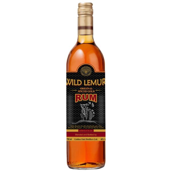 Wild Lemur Original  Spiced Gold Rum